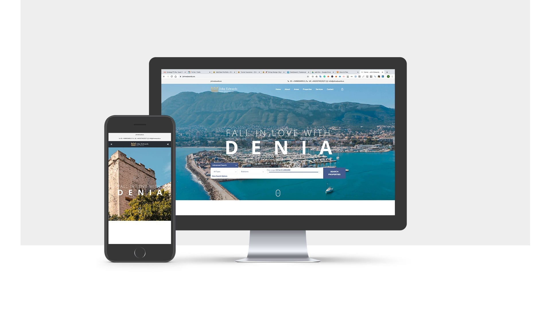 responsive mobile design denia